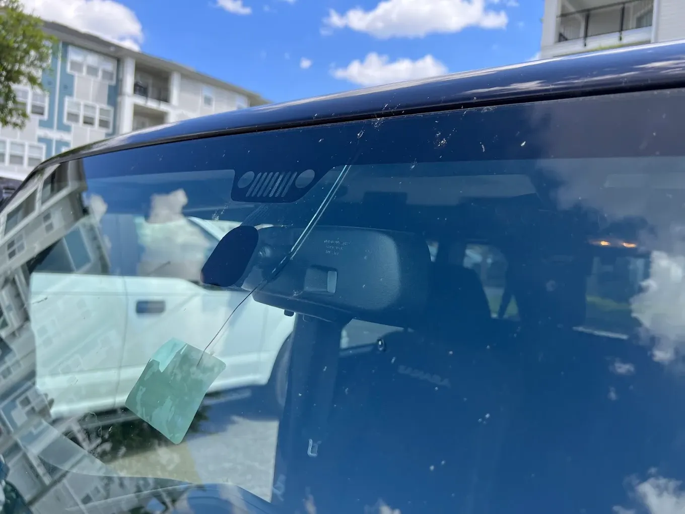 Fresh windshield install