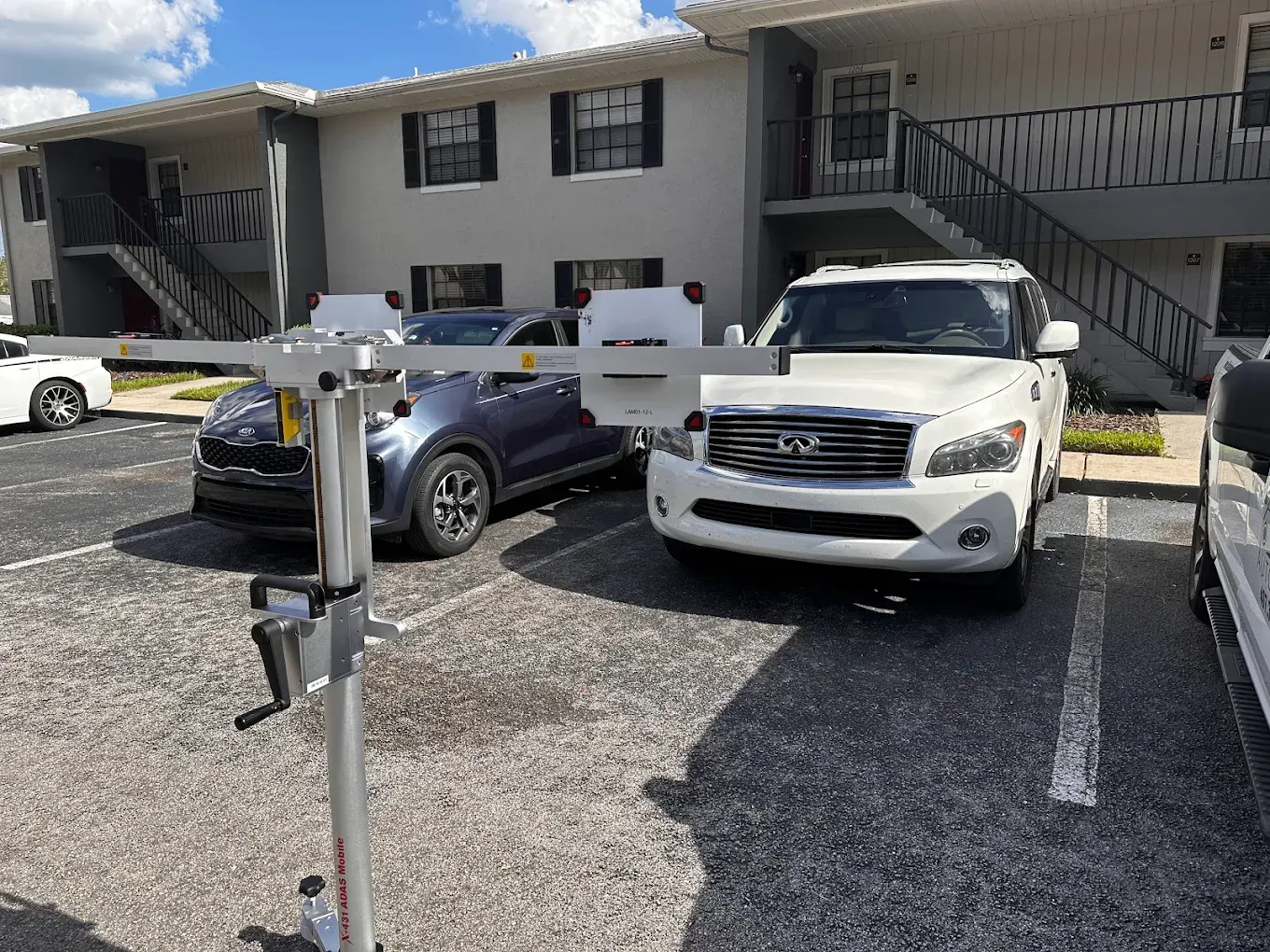 ADAS calibration rig